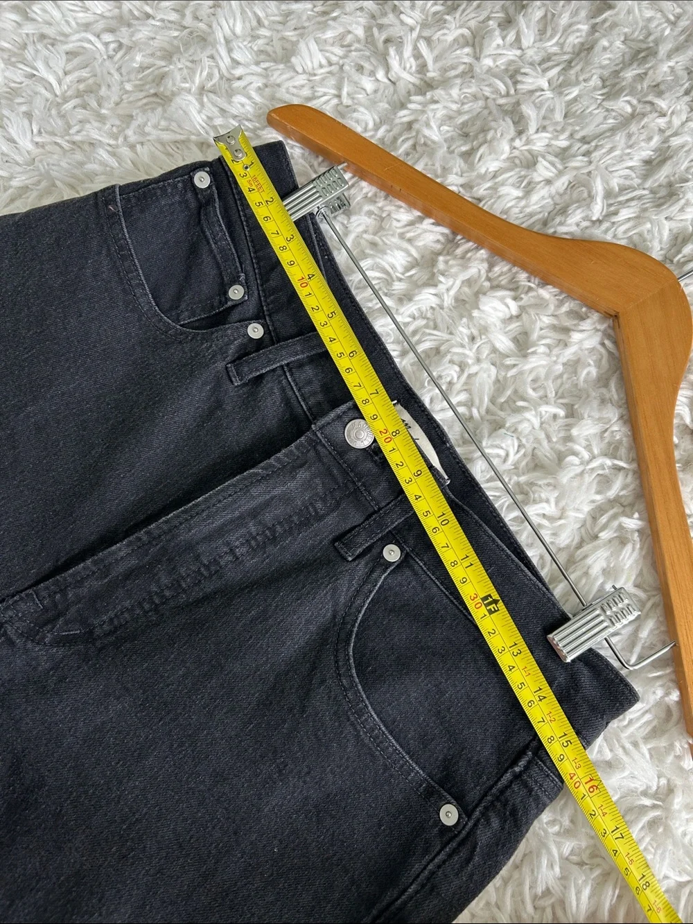 Madewell Black Straight Jeans
